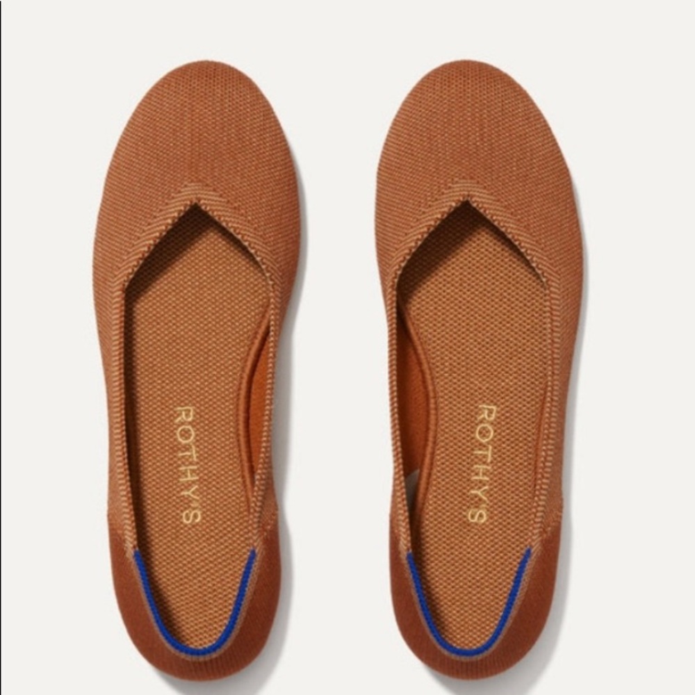Rothy’s The Flat Fawn Round Toe Size 10